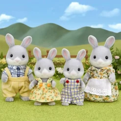 Sylvanian Family 4030 : Famille lapin gris - Sylvanian Families