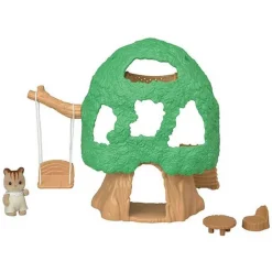 Sylvanian Family 5318 : La cabane des bébés et Ambrose le bébé écureuil roux - Sylvanian Families