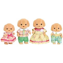 Sylvanian Family 5215 : La famille caniche - Sylvanian Families