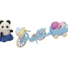 Sylvanian Family 5652 : La fille panda, son vélo et sa remorque - Sylvanian Families