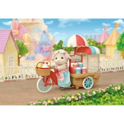 Sylvanian Family 5653 : La maman mouton et son stand de popcorn - Sylvanian Families