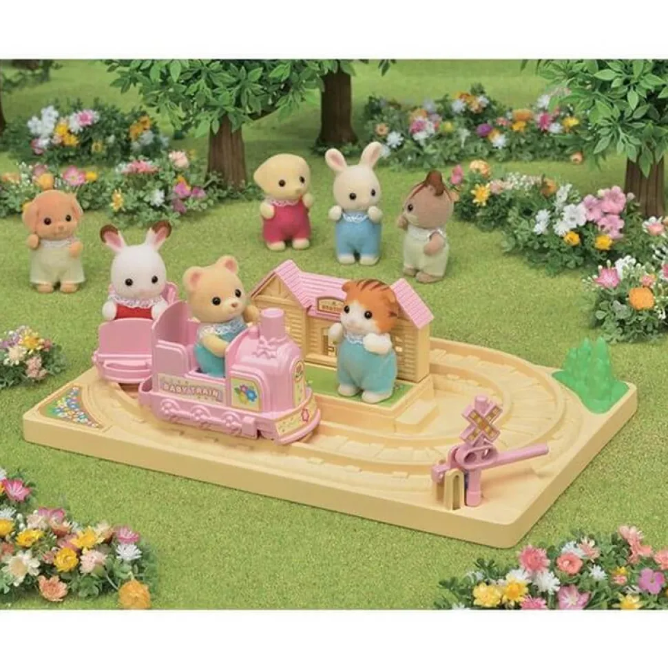Sylvanian Family 5320 : Le train Tchou Tchou et Jason le bébé ours - Sylvanian Families