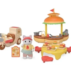 Sylvanian Family : Le stand de hamburgers - Sylvanian Families