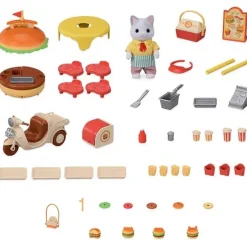 Sylvanian Family : Le stand de hamburgers - Sylvanian Families