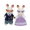 Sylvanian Family : Les grands-parents Lapin chocolat - Sylvanian Families
