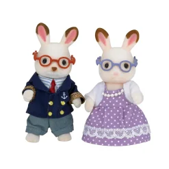 Sylvanian Family : Les grands-parents Lapin chocolat - Sylvanian Families