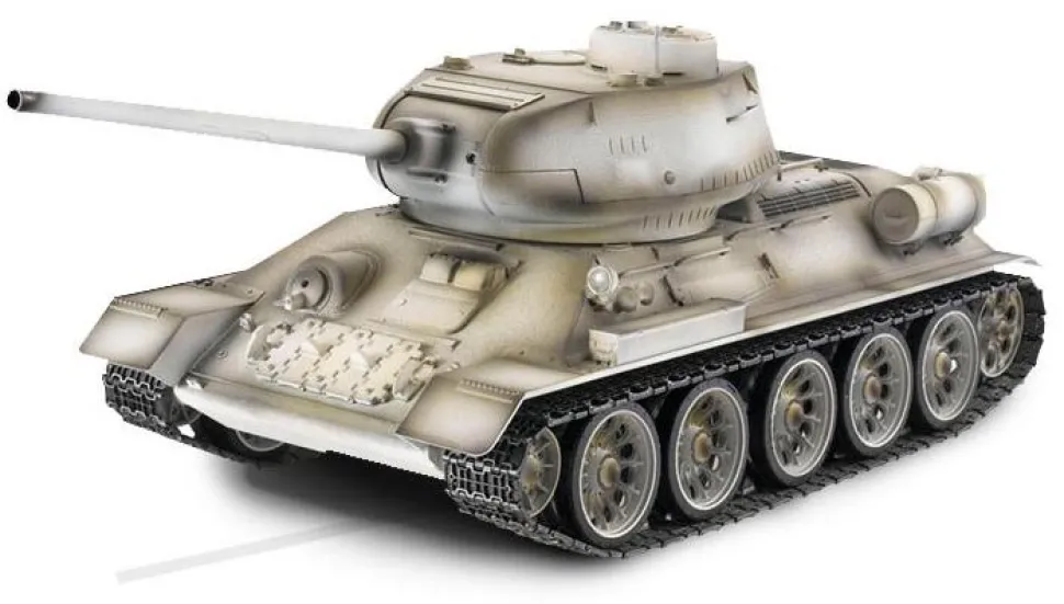 T34/85 Pro-Edition Snow 1/16 BB 2.4GHZ - Torro