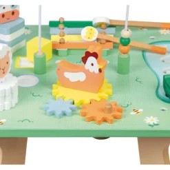 Table d'activités en bois : jolie prairie - Janod