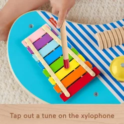 Table Musicale En Bois Avec Instruments De Percussion - Fisher-Price