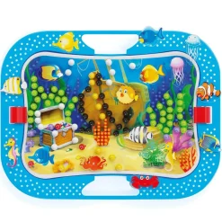 Tableau à clous : Ocean fun Fish & Pegs - Quercetti