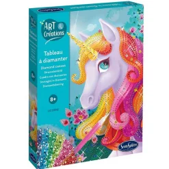 Tableau à diamanter Art & Créations : Licorne - Sentosphère