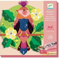 Tableau à pailleter et strass : Paradisio - Djeco
