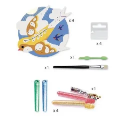 Tableau à pailleter et strass : Paradisio - Djeco