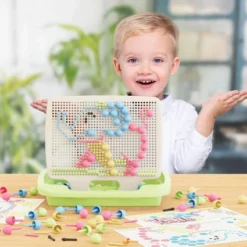 Tableau de construction : Fantacolor bioplatique - Quercetti