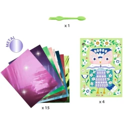 Tableaux à métalliser : Bois joli - Djeco