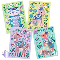 Tableaux à métalliser : Bois joli - Djeco