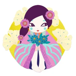 Tableaux à pailleter : Onnanoko - Djeco