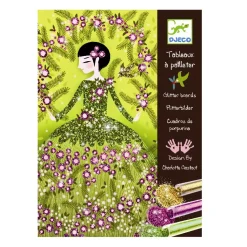 Tableaux à pailleter : Robes à paillettes - Djeco