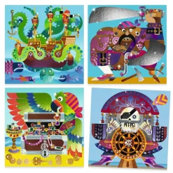 TABLEAUX A METALLISER : A l abordoge ! - Djeco