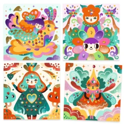 TABLEAUX A METALLISER : Harmonie - Djeco