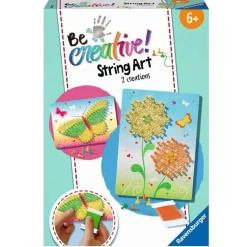 Tableaux en fil tendu String Art : Papillons - Ravensburger