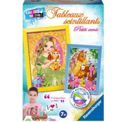 Tableaux scintillants : Petits amis - Ravensburger