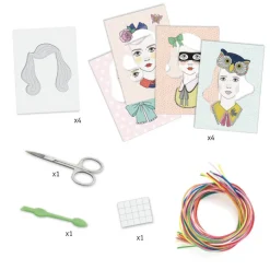 Tableaux scoubidous : Pepsy tifs - Djeco