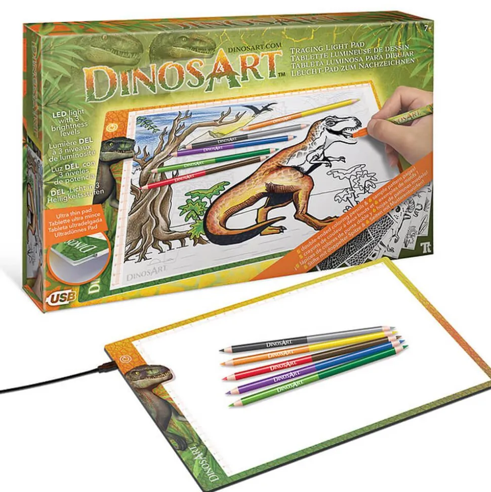 Tablette lumineuse de dessin - Dinosart