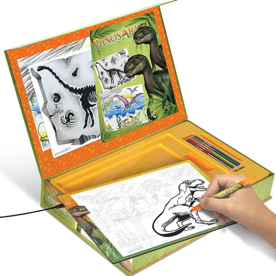 Tablette lumineuse de dessin - Dinosart