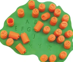 Tampon encreur à doigt ABC lettres majuscules - Eduplay