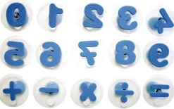 Tampon géant, chiffres, set de 15 bleu - Eduplay