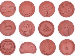 Tampon nourriture, set de 12 - Eduplay