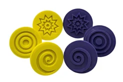 Tampon positif-négatif, set de 6 Set n° 2 - Eduplay