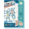 Tampons Mix and Match : Alien robots - Djeco