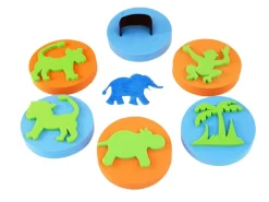 Tampons pour main jungle, set de 6 - Eduplay