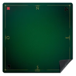 Tapis de cartes prestige vert 60 x 60 cm - Blackrock