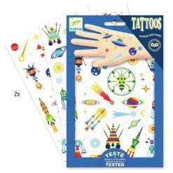 Tatouage Space oddity - Djeco