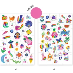 Tatouages : Rainbow - Djeco