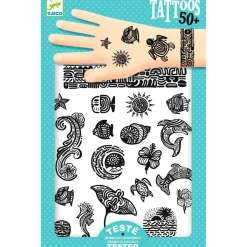 Tatouages éphemère : Polynésie - Djeco