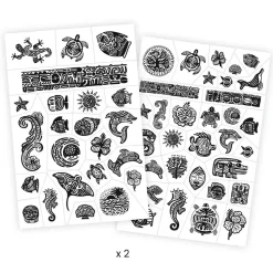 Tatouages éphemère : Polynésie - Djeco