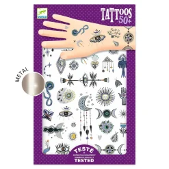 Tatouages éphemère : Wicca - Djeco