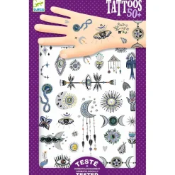 Tatouages éphemère : Wicca - Djeco