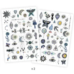 Tatouages éphemère : Wicca - Djeco