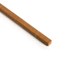 Tiges pour maquette en bois x 10 : Sapelli 1,5 x 1,5 x 1000 mm - Disarmodel