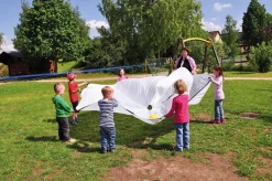 Tissu parachute pour lancer Ø 360 cm blanc - Eduplay