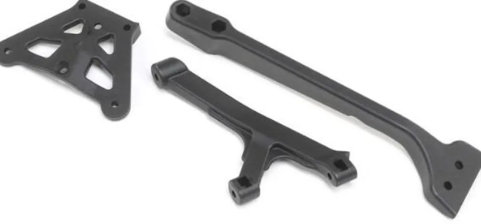 TLR Chassis Brace Set : 8X, 8XE 2.0 - Losi - TLR
