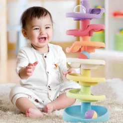 Toboggan à balle : Spiral Tower - Quercetti