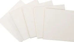 Toile à peindre, 10 x 10 cm, set de 5 - Eduplay