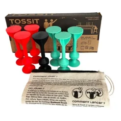 TOSSIT ROUGE-CYAN - Gigamic