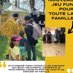 TOSSIT ROUGE-CYAN - Gigamic